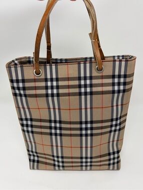 Authentic Vintage Burberry Tote